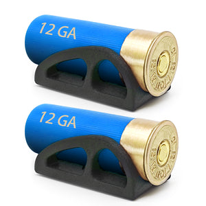 12 Gauge Shotgun Shell Holder – Tactical Ammo Carrier – PA12 Plastic Mount with Screw Hole – Compatible with Most 12GA Shotguns – Durable Shell Rack for Hunting and Range