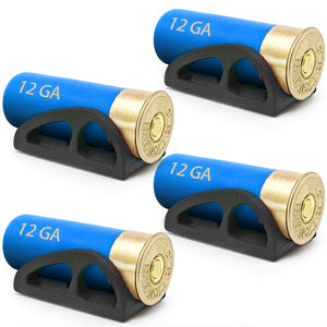 12 Gauge Shotgun Shell Holder – Tactical Ammo Carrier – PA12 Plastic Mount with Screw Hole – Compatible with Most 12GA Shotguns – Durable Shell Rack for Hunting and Range