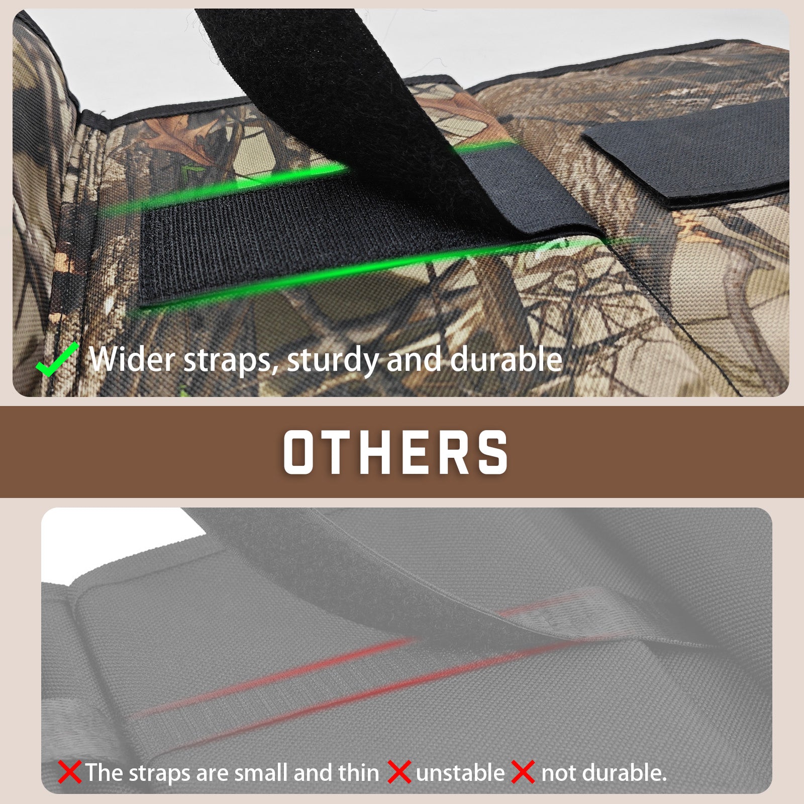 Truck Gun Rack（Set of 2）, Seat Back Gun Rack with Adjustable Straps, 600D Oxford Cloth, Universal Rifle Holder, PVC Coated, Secure Storage Pockets for Hunting Gear, Easy to Install Vehicle Gun Rack