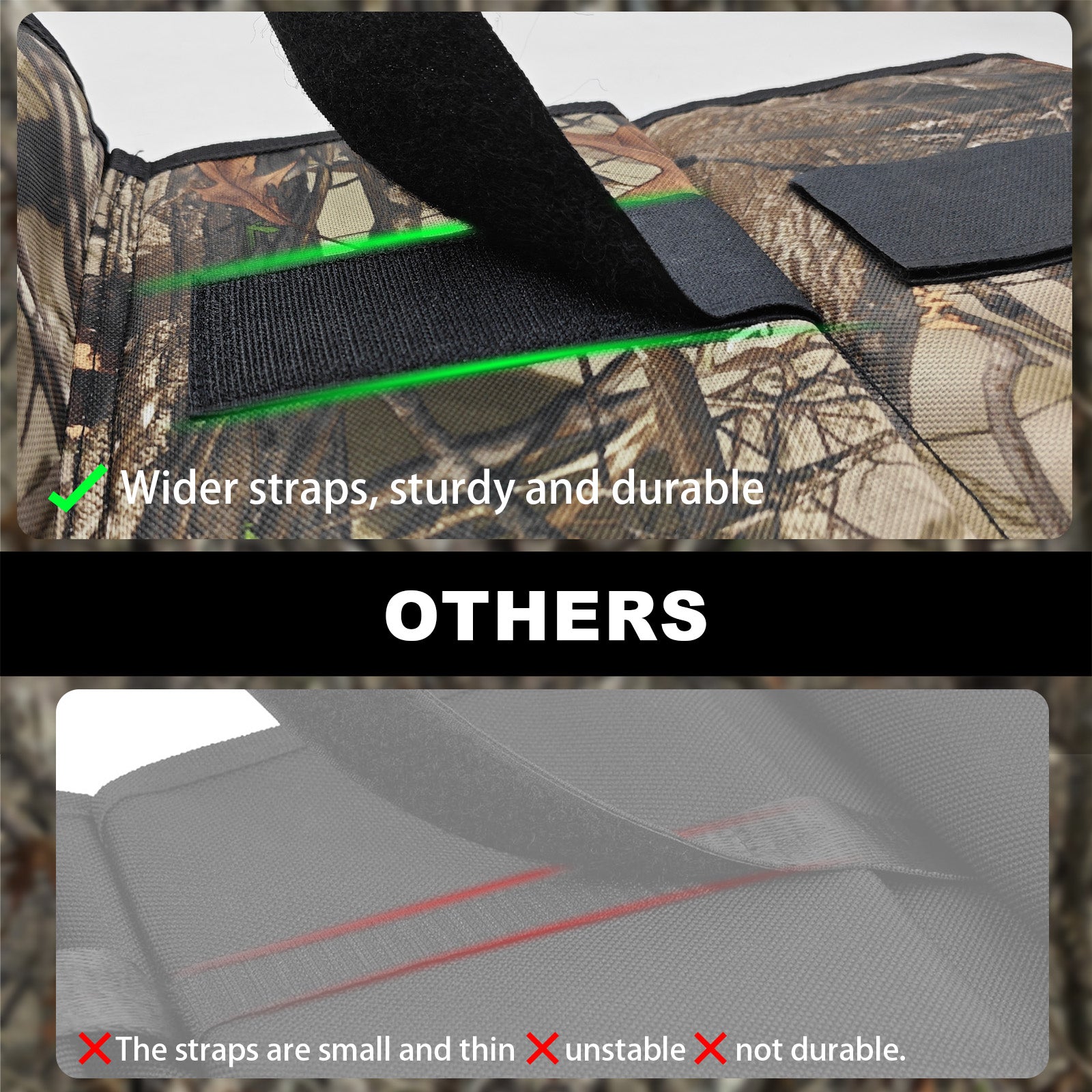 Gieeshield Truck Gun Rack（Set of 2）, Seat Back Gun Rack with Adjustable Straps, 600D Oxford Cloth, Universal Rifle Holder, PVC Coated, Secure Storage Pockets for Hunting Gear, Easy to Install